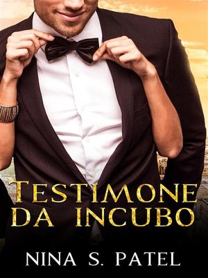 cover image of Testimone da incubo